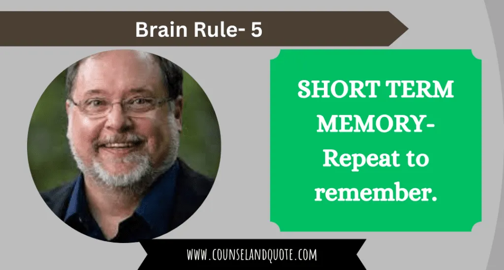 Brain Rule 5