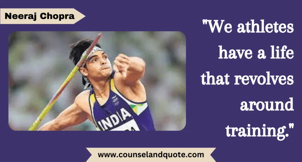 1 We Athletes Have A Life That Revolves Around Training