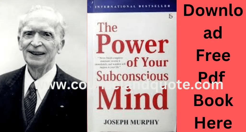 The Power Of Your Subconscious Mind Book Free Pdf 1