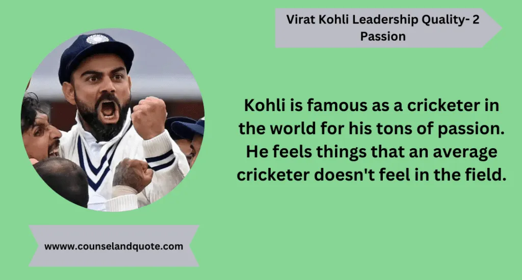 Virat Kohli Leadership Quality 2