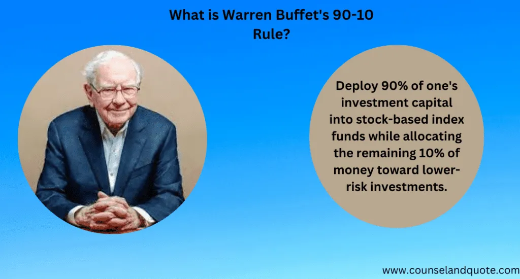 What Is Warren Buffet 90 10 Rules 6