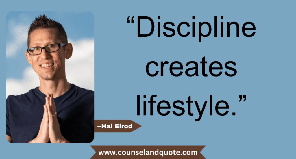 1 Discipline Creates Lifestyle