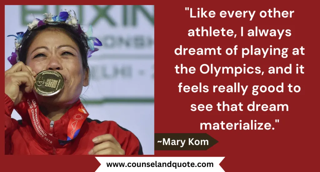 11 Like Every Other Athlete I Always Dreamt Of Playing At The Olympics