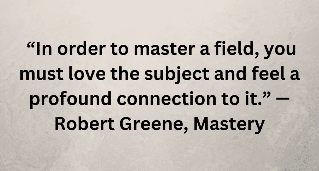 Mastery Robert Greene 1