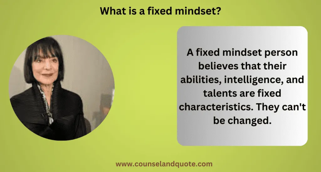 What Is A Fixed Mindset 3