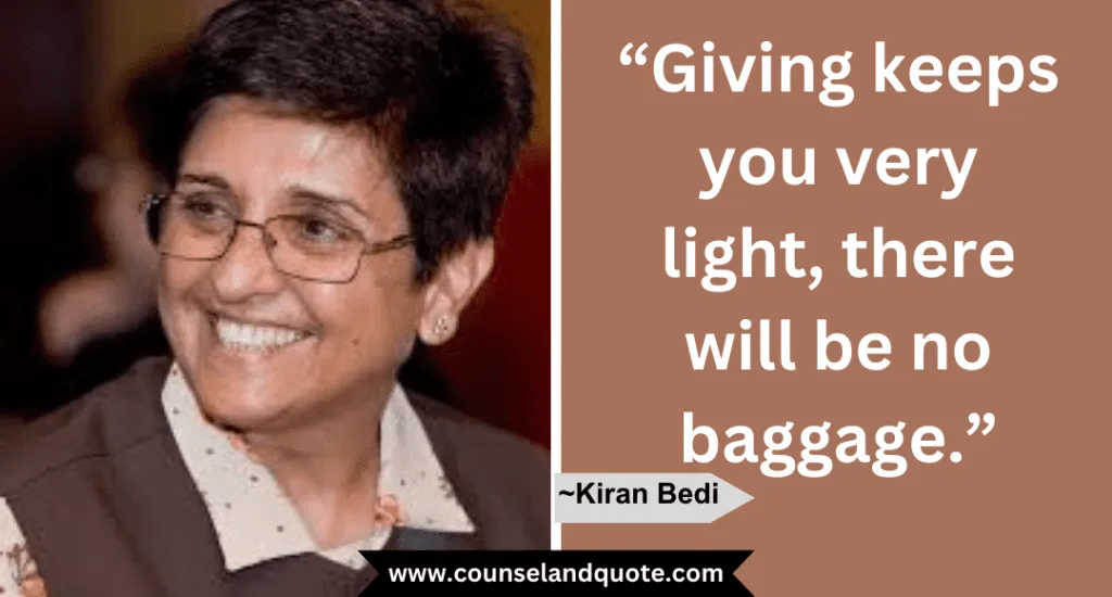 21 Giving Keeps You Very Light There Will Be No Baggage