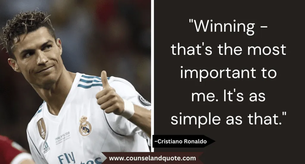 23 Winning Thats The Most Important To Me. Its As Simple As That
