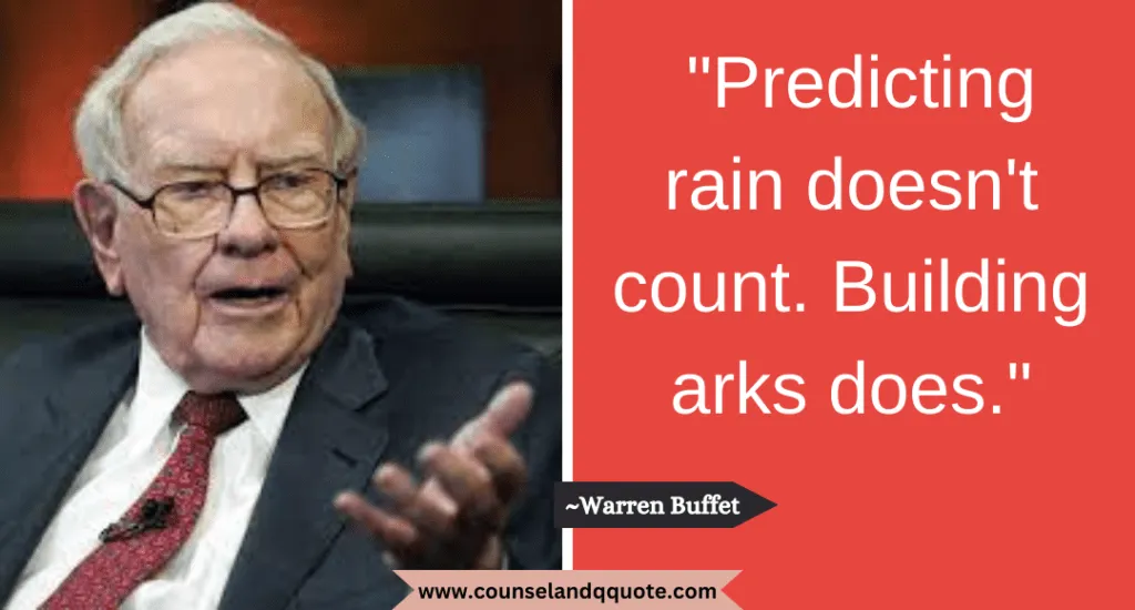 3 Predicting Rain Doesnt Count. Building Arks Does