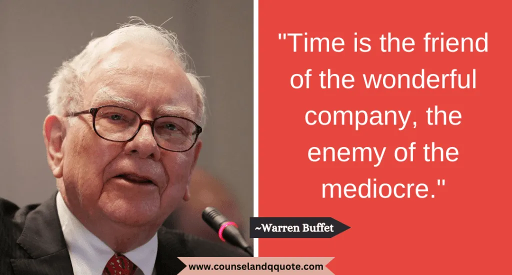 47 Time Is The Friend Of The Wonderful Company