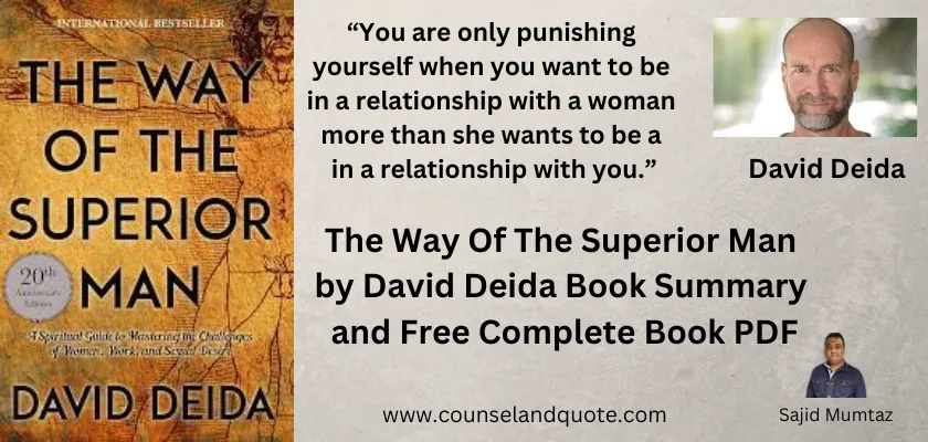The Way Of The Superior Man by David Deida Book Summary