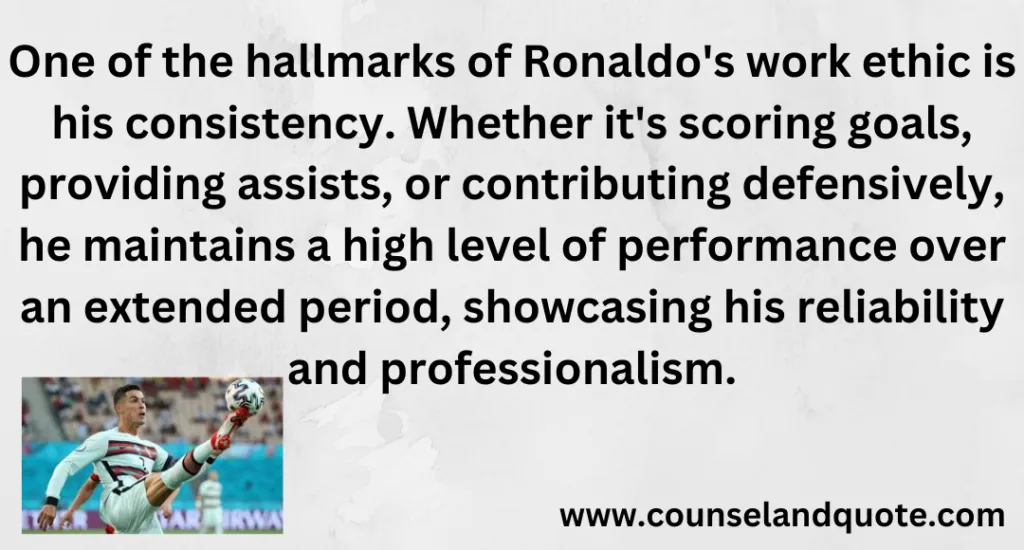 Consistency Is Synonymus To Ronaldo 2