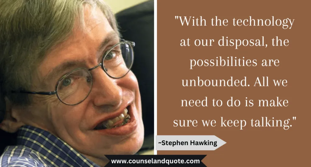 Stephen Hawking Quote 