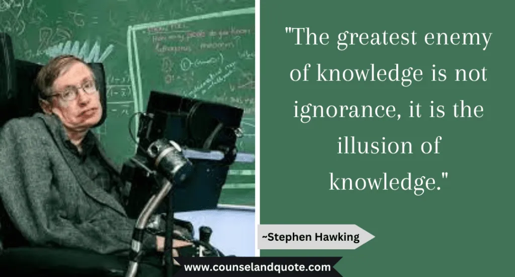 Stephen Hawking Quote 